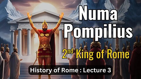Numa Pompilius, Second King of Rome– Lecture 3 (History of Rome)