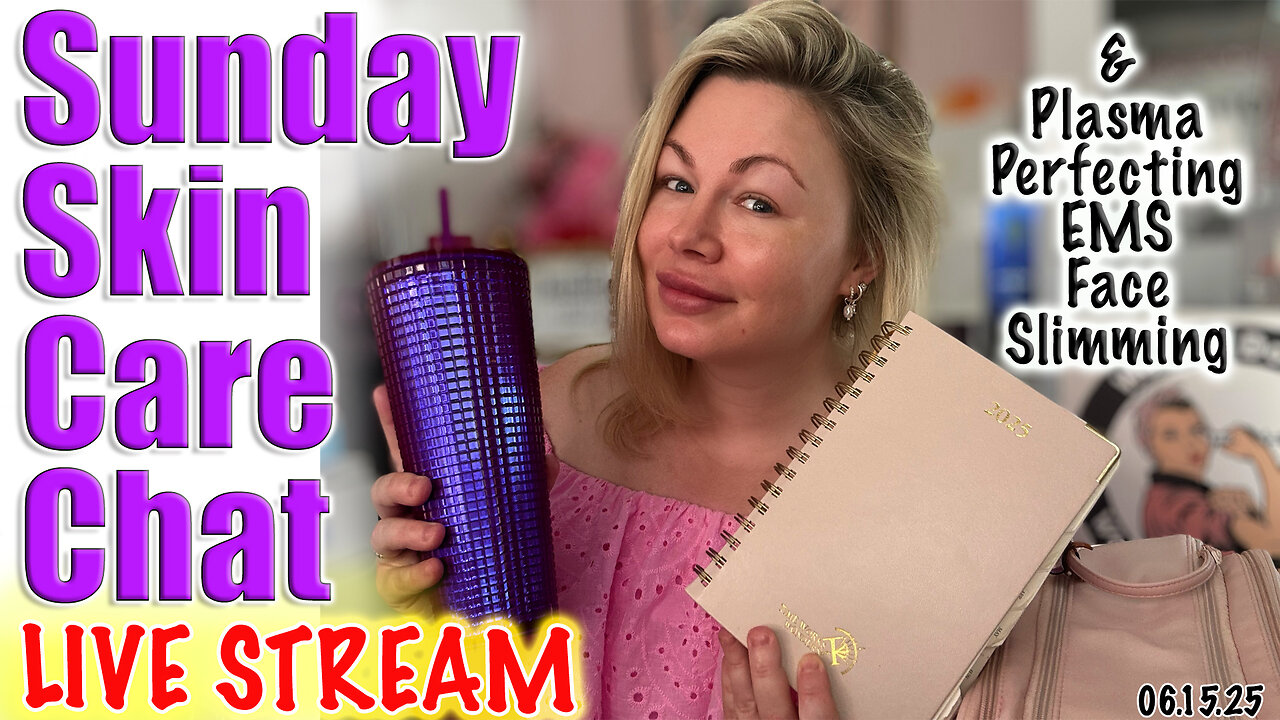 Live Sunday Skin Care Chat & Plasma Perfecting EMS Face Slimming, Code Jessica10 Saves you money