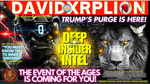 David XRPLion: MAJOR PROPHETIC WORD - JUST RELEASED -Must Watch (New Video) TRUMP NEWS