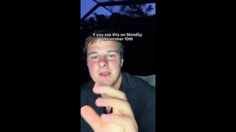 Mike Malagies - if you see this on Monday...OR ANY DAY watch it ASAP!