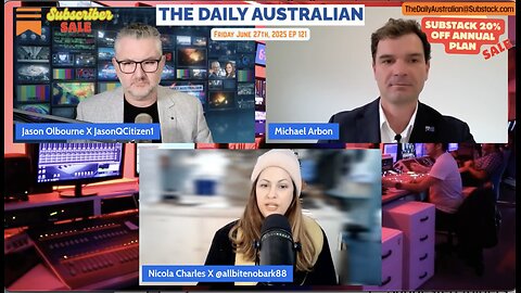 The Daily Australian EP 121 - Friday June 27th, 2025 with guest Michael Arbon