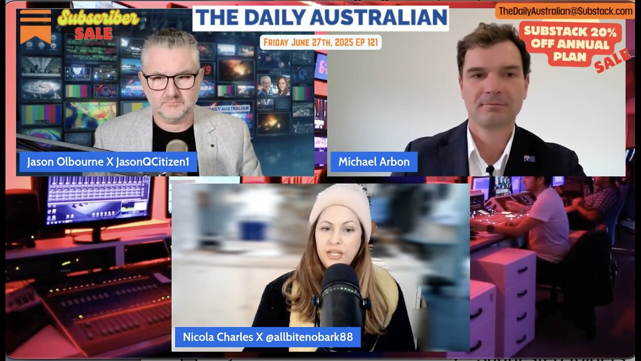 The Daily Australian EP 121 - Friday June 27th, 2025 with guest Michael Arbon