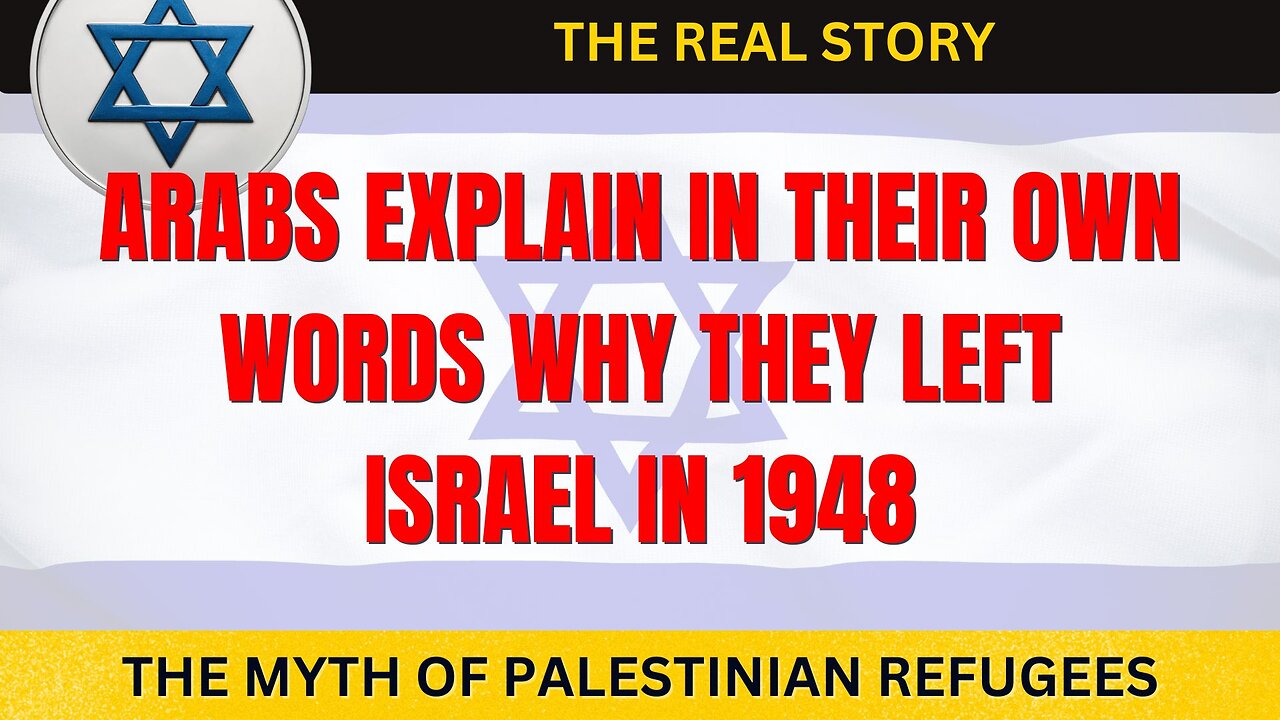 Palestinian Refugees SPEAK OUT about leaving Israel in 1948