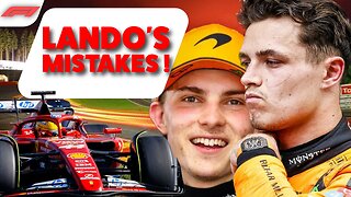 F1 Belgium Did the mistakes form Lando cost him the win ?