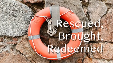 Rescued, Brought, Redeemed - Luke 20:25-37 - 8th Sunday after Pentecost - August 3, 2025