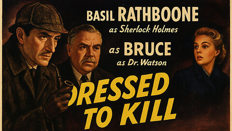 🔎✨ Monday Night Mystery Dressed To Kill 1946 ✨🔎