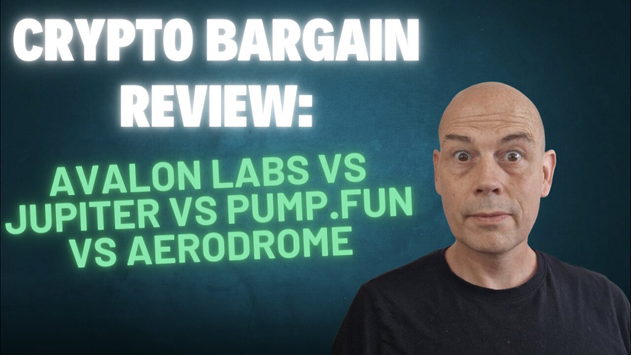 Crypto Bargain Review: Avalon Labs vs Jupiter vs Pump .fun vs Aerodrome
