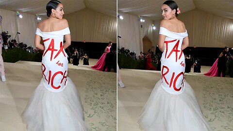 AOC gots to pay fo the dress