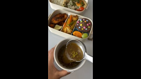 Today’s Protein Source 🍱💪🏻- Fish Fry 🐟with Stir Fry Veggies 🥕
