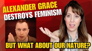 Alexander Grace DESTROYS feminism in DEBATE AGAINST AI. Was he BRUTAL enough?