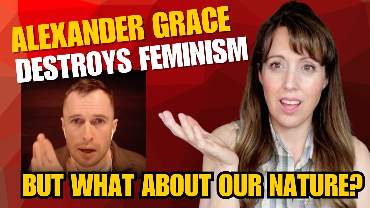 Alexander Grace DESTROYS feminism in DEBATE AGAINST AI. Was he BRUTAL enough?