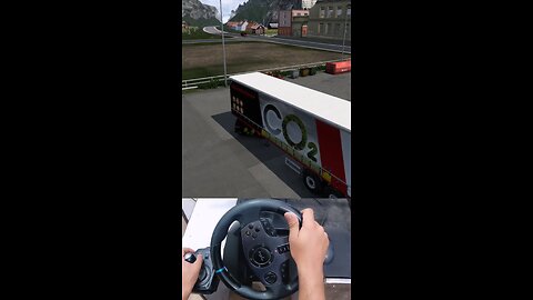 Realistic Euro Truck Simulator 2 Gameplay with Steering Wheel | Long Haul Driving Experience!