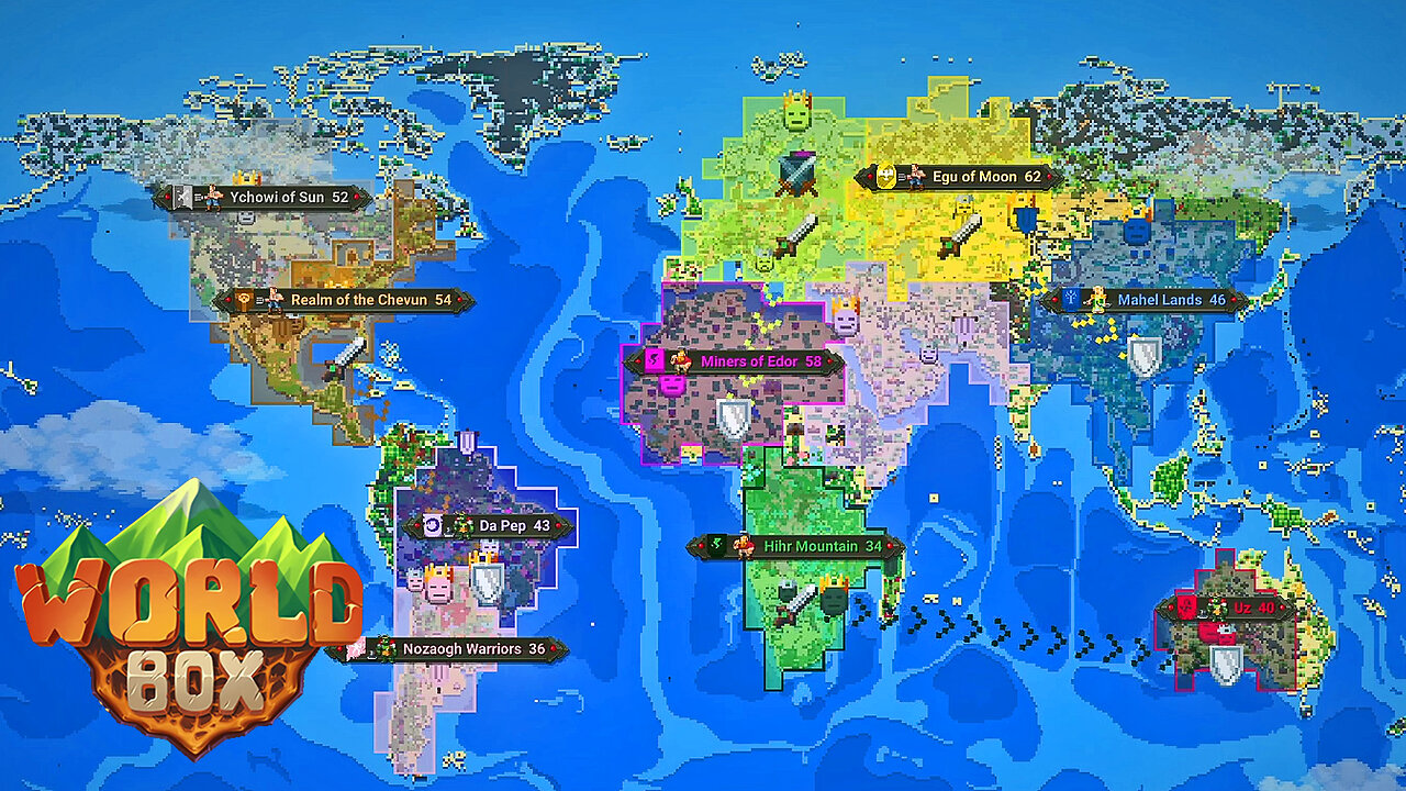 Causing A World War! World Box