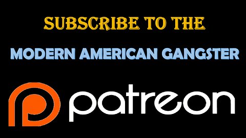 NEW Modern American Gangster Patreon Commercial