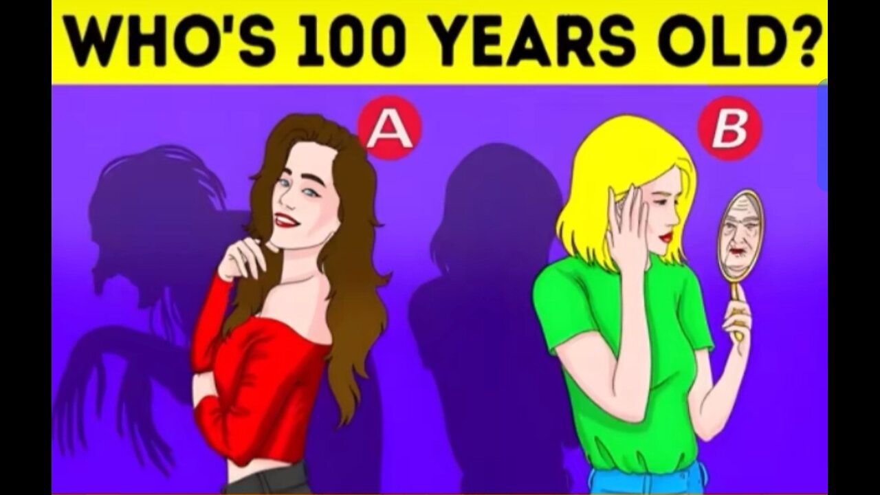 Who's 100 Years Old? 😲🧓 Spot the Hidden Clue!