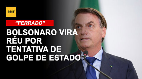 Bolsonaro vira réu por tentativa de golpe de Estado, você acha que ele deve ser preso?