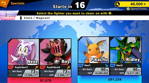 SSBU Online Spectator Mode with Special Characters Quickie 8/28/25