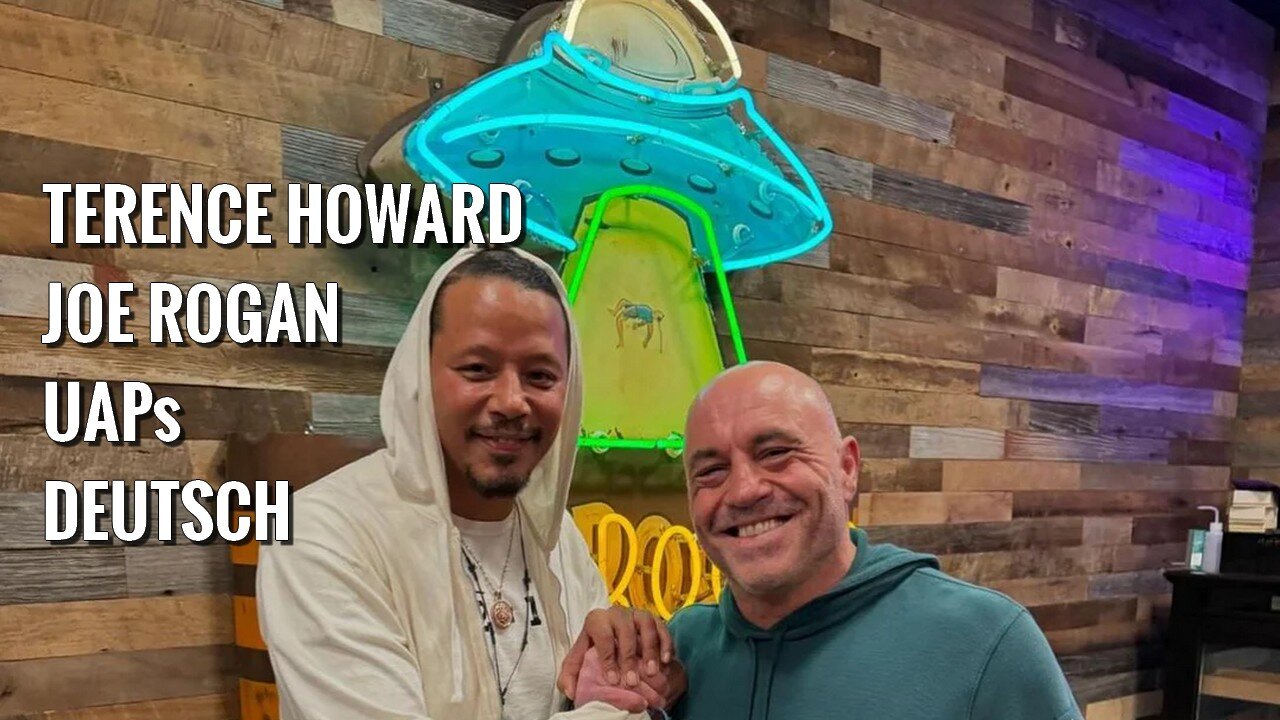 Deutsche Synchronisation: Terence Howard erklärt Joe Rogan das Antriebssystem von UAPs