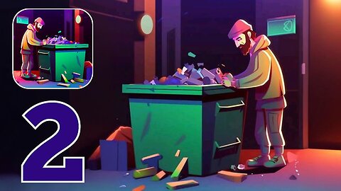 Street Dude - Homeless Empire - Gameplay Walkthrough Part 2 - Beach (iOS, Android)