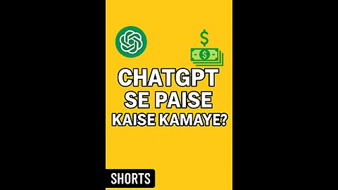 ChatGPT Se Paise Kaise Kamaye? 💰 | 2025 में कमाई के नए तरीके | Work From Home Ideas