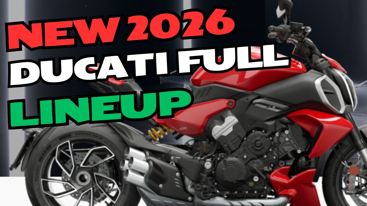 2026 Ducati full lineup