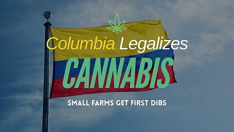 🚨 Columbia Legalizes Cannabis | Small Farms Get First Dibs