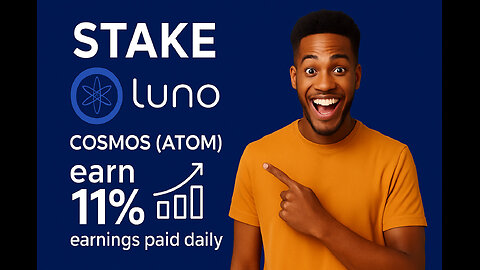 Stake Cosmos (ATOM) on Luno – Earn 11% Daily Crypto Rewards Instantly