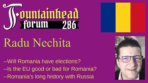 FF-286: Radu Nechita on the political situation in Romania