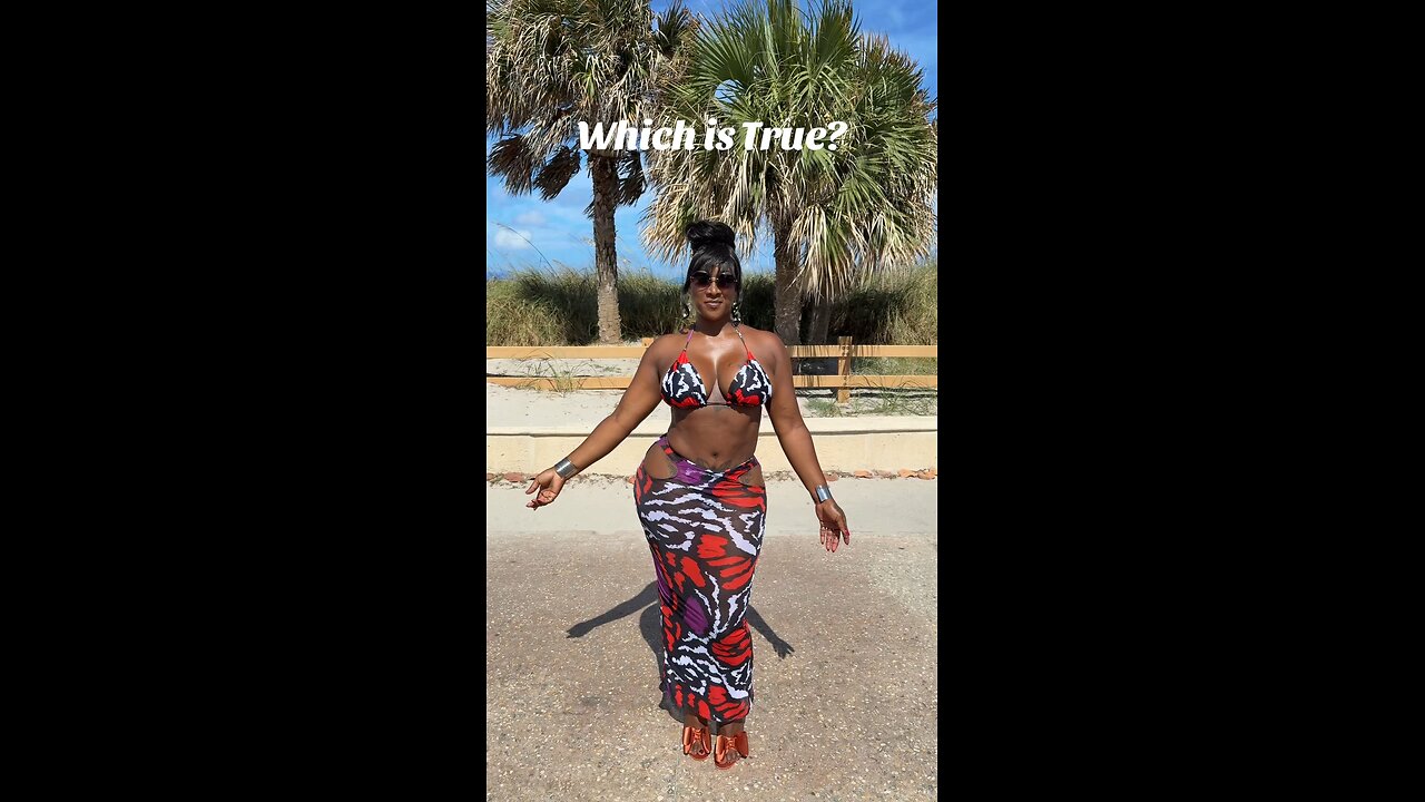 Which one is true?