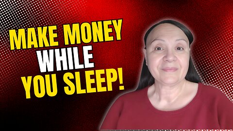 Make Money While You Sleep - Affiliate Marketing