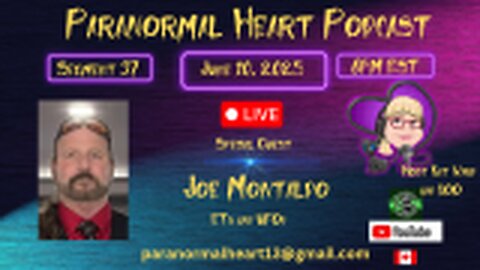 Paranormal Heart - UFOs and ETs with I.C.A.R Director/Owner Joe Montaldo
