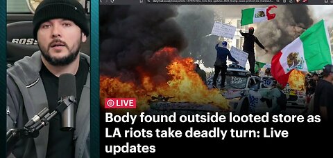 Dead Body Found Outside Looted Store