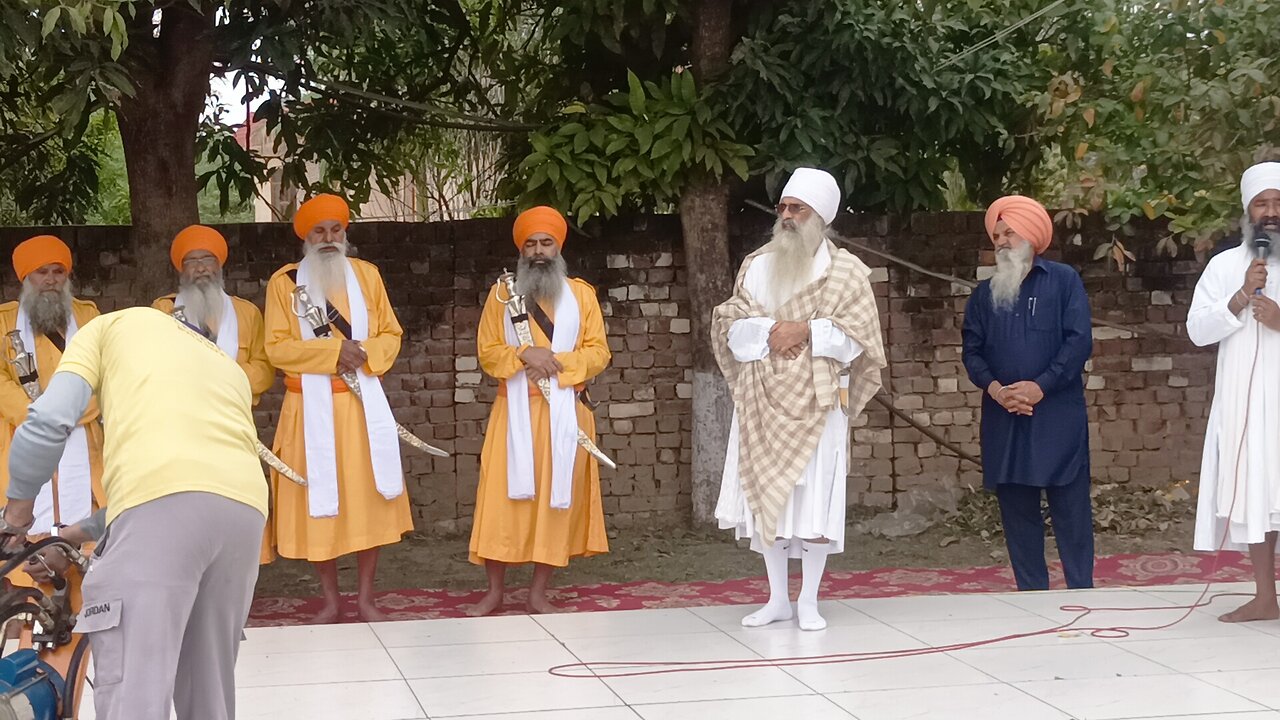 Seva Nishan Sahib" refers to the service or dedication to the Nishan Sahib (the Sikh flag),