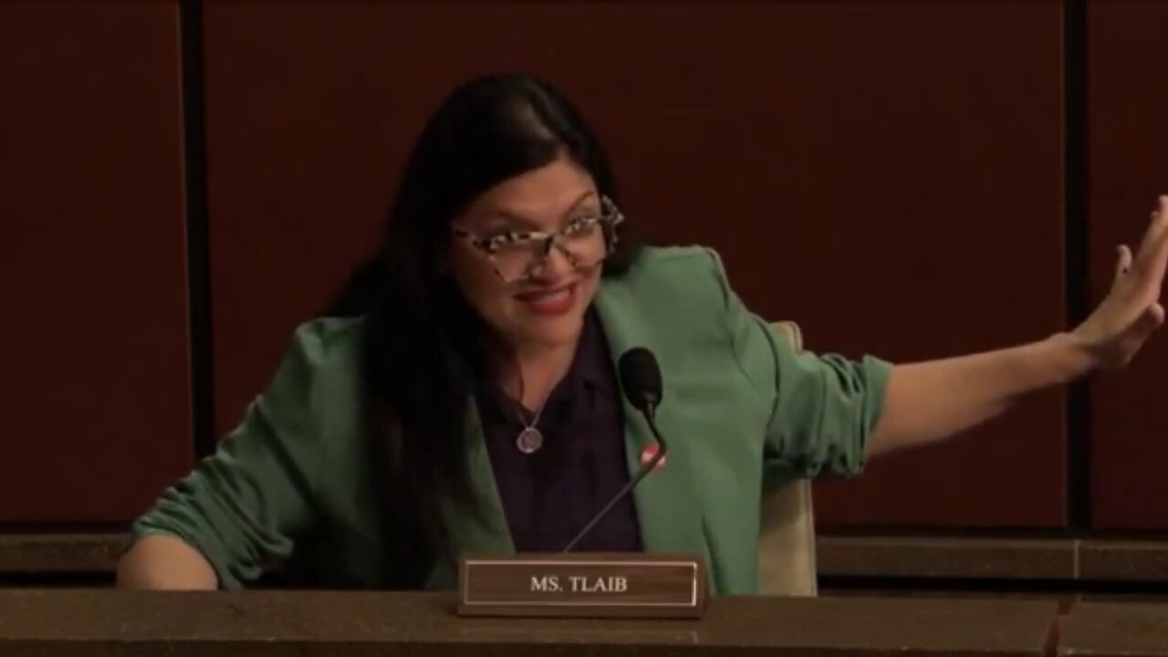 Rashida Tlaib needs to be removed from ALL committee assignments