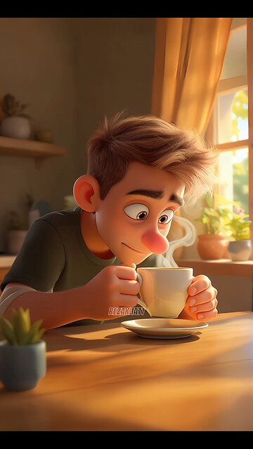 First time meeting the power of caffeine