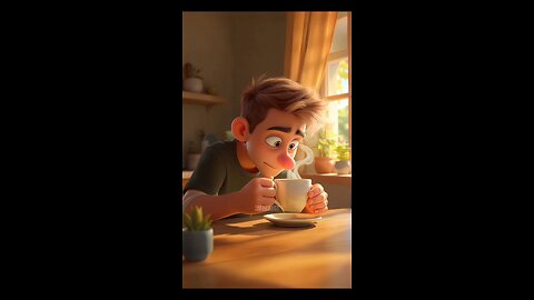 First time meeting the power of caffeine