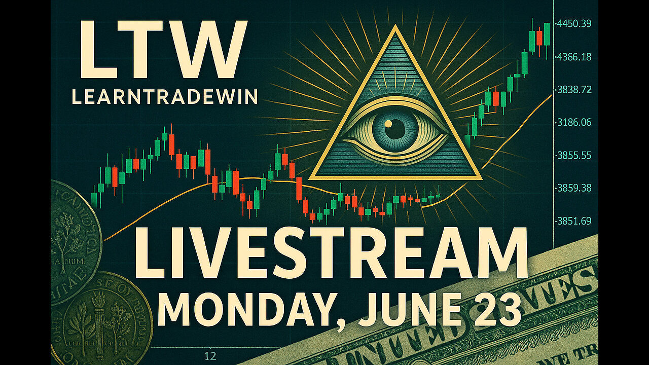 🔴 LTW Live: Monday Market Prep – GC, NQ, CL & Mindset