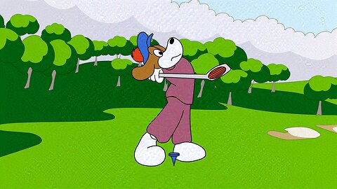 Golf swing animation