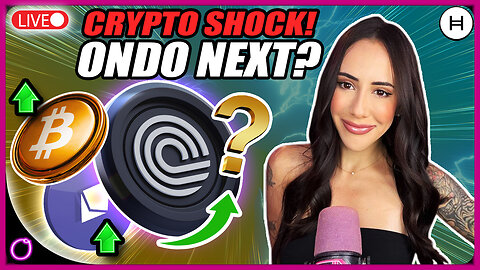 MASSIVE CRYPTO SHOCK IS HERE ONDO NEXT TO RUN!