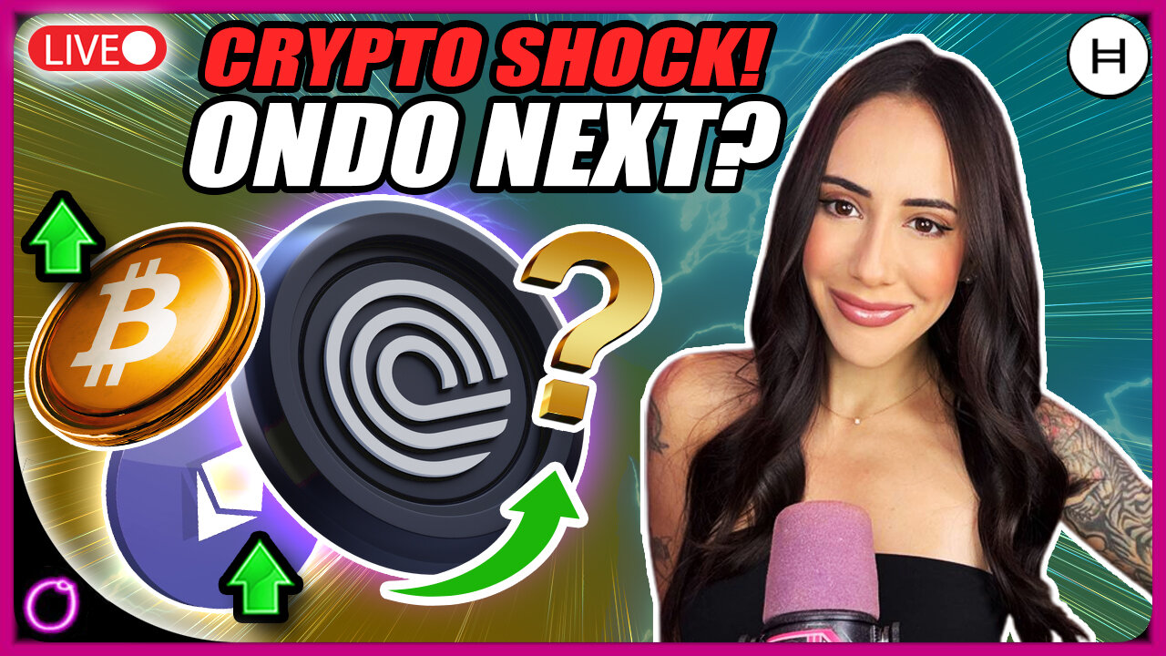 MASSIVE CRYPTO SHOCK IS HERE ONDO NEXT TO RUN!