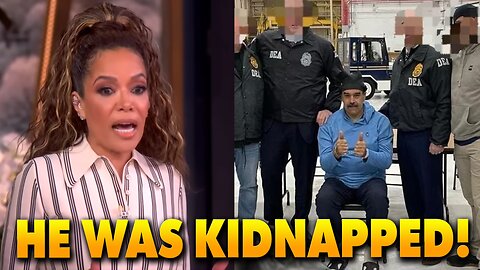 The View host TRIGGERED over Trump's capture of Venezuelan DICTATOR Nicolás Maduro