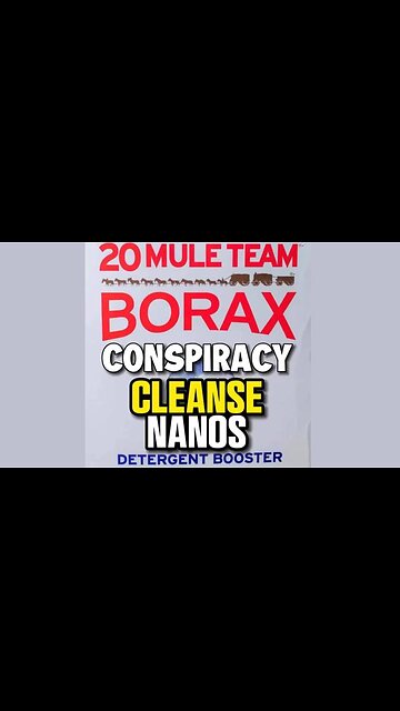 Borax Cleanses the Nanos - Cultivate Elevate