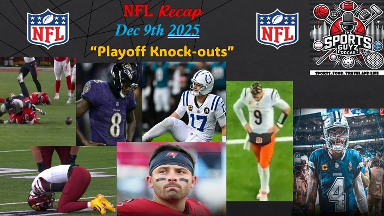 Playoff Knock-Outs!! - NFL Recap - Dec 9th 2025 | Episode 94