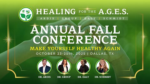 A.G.E.S. Annual Fall Conference 2025 | Make Yourself Healthy Again!