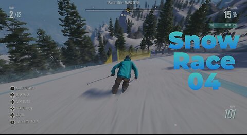 Riders Republic - Snow Race Downhill Ski 4 Gameplay