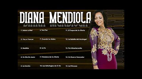 Diana Mendiola - 1 Hora Sus Mejores Canciones Grandes Éxitos - Álbum Completo.
