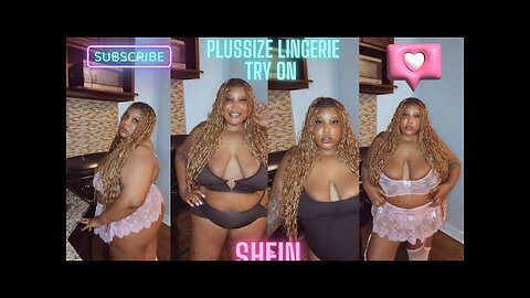 Plus size lingerie