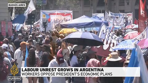 Argentina labour protests erupt, workers oppose government reforms