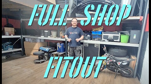 Workshop Overhaul: Storage, Benches, and Total Transformation!