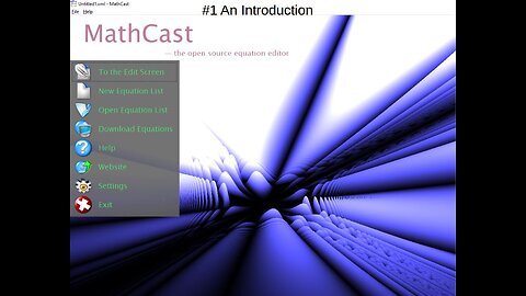 Equation Editor software #1 An introduction